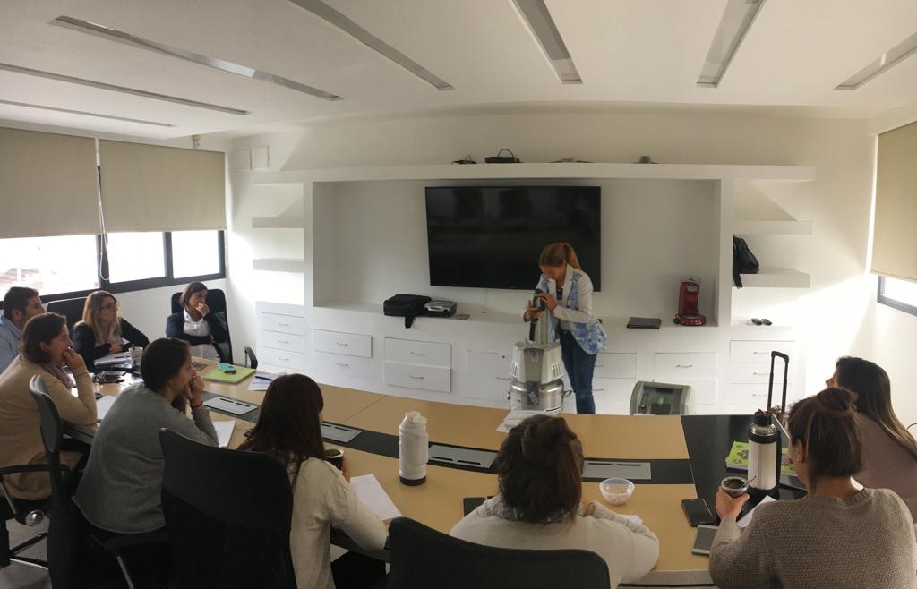 El personal se capacitó en el uso de oxigenoterapia domiciliaria