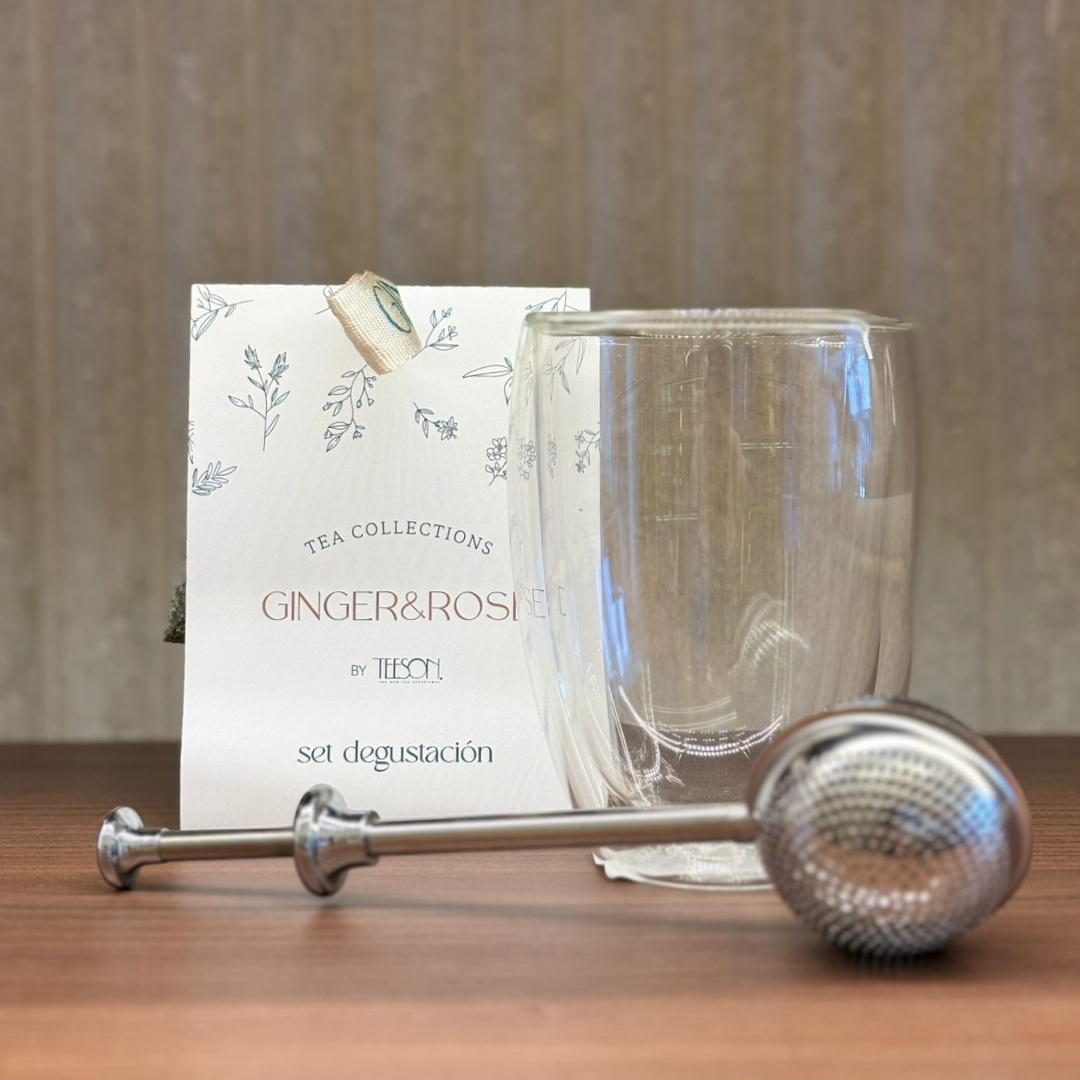 WEB (28) Set Rose: Set degustación + Infusor deslizante + Vaso - Image 1
