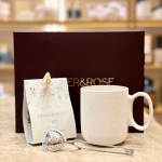 Box Salerno: Set degustación + Taza cerámica + Infusor corazón